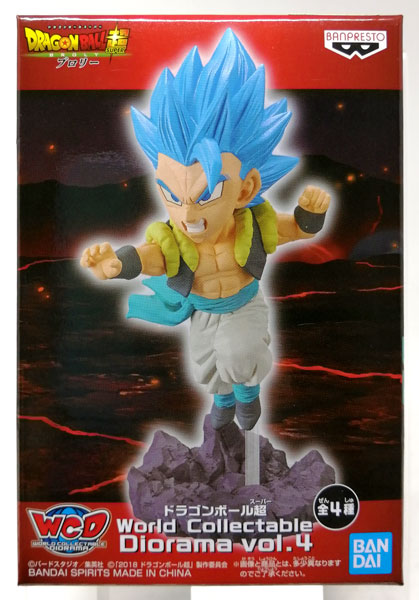 Gogeta Super Saiyan Blue ของแท้ JP แมวทอง - WCD Banpresto [โมเดลดราก้อนบอล]