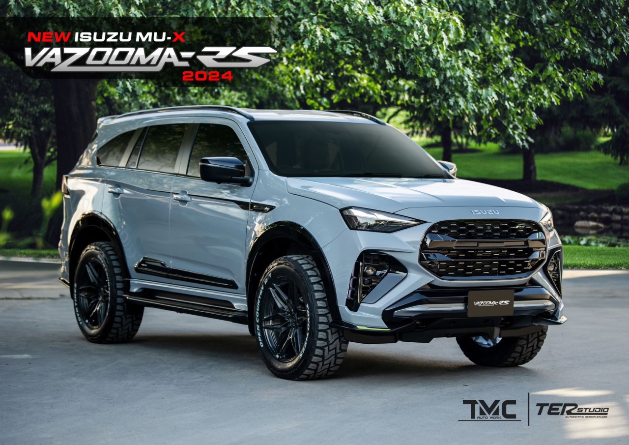 VAZOOMA-RS BY TMC VS ISUZU MU-X RS'2024 [เริศหรูหราอลังการดูดีไปทุกตรง!!]