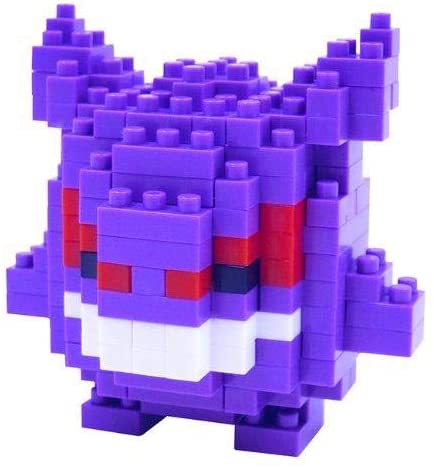 Gengar (แบบประกอบ) ของแท้ JP - Nanoblock Kawada [เลโก้โปเกมอน]