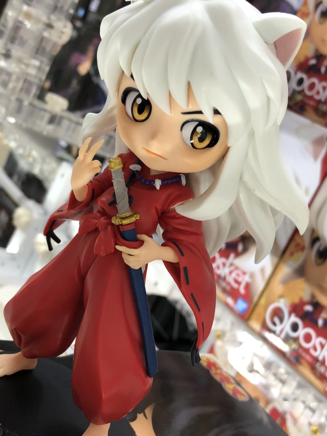 Inuyasha ของแท้ JP - Q Posket Banpresto [โมเดล Inuyasha]