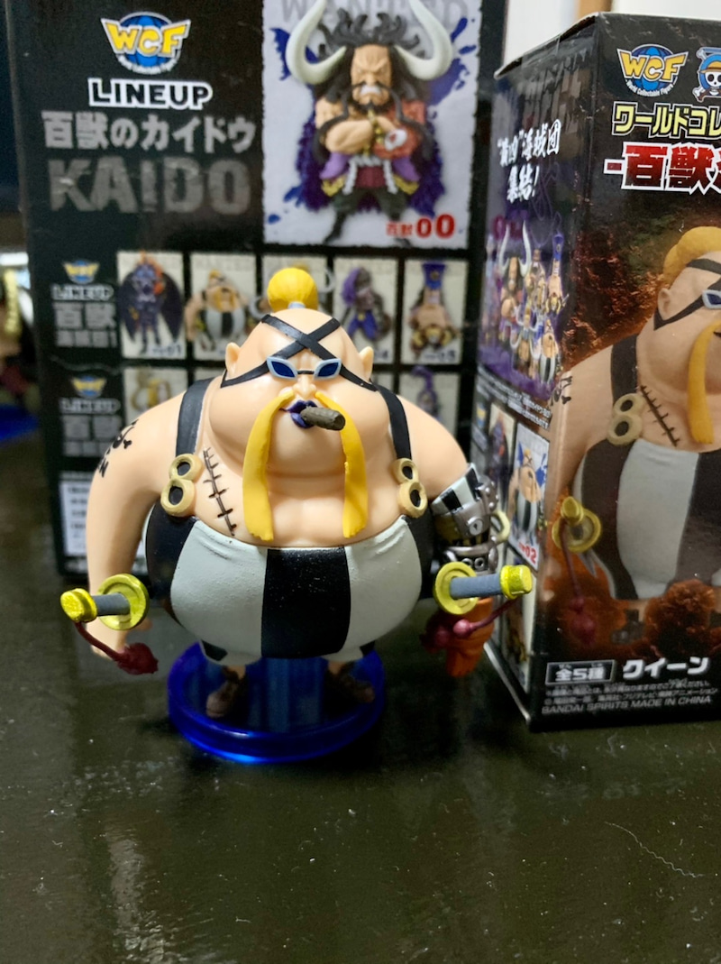 Kaido & All-Stars Set ของแท้ JP แมวทอง - WCF Banpresto [โมเดลวันพีช] (4 ตัว)