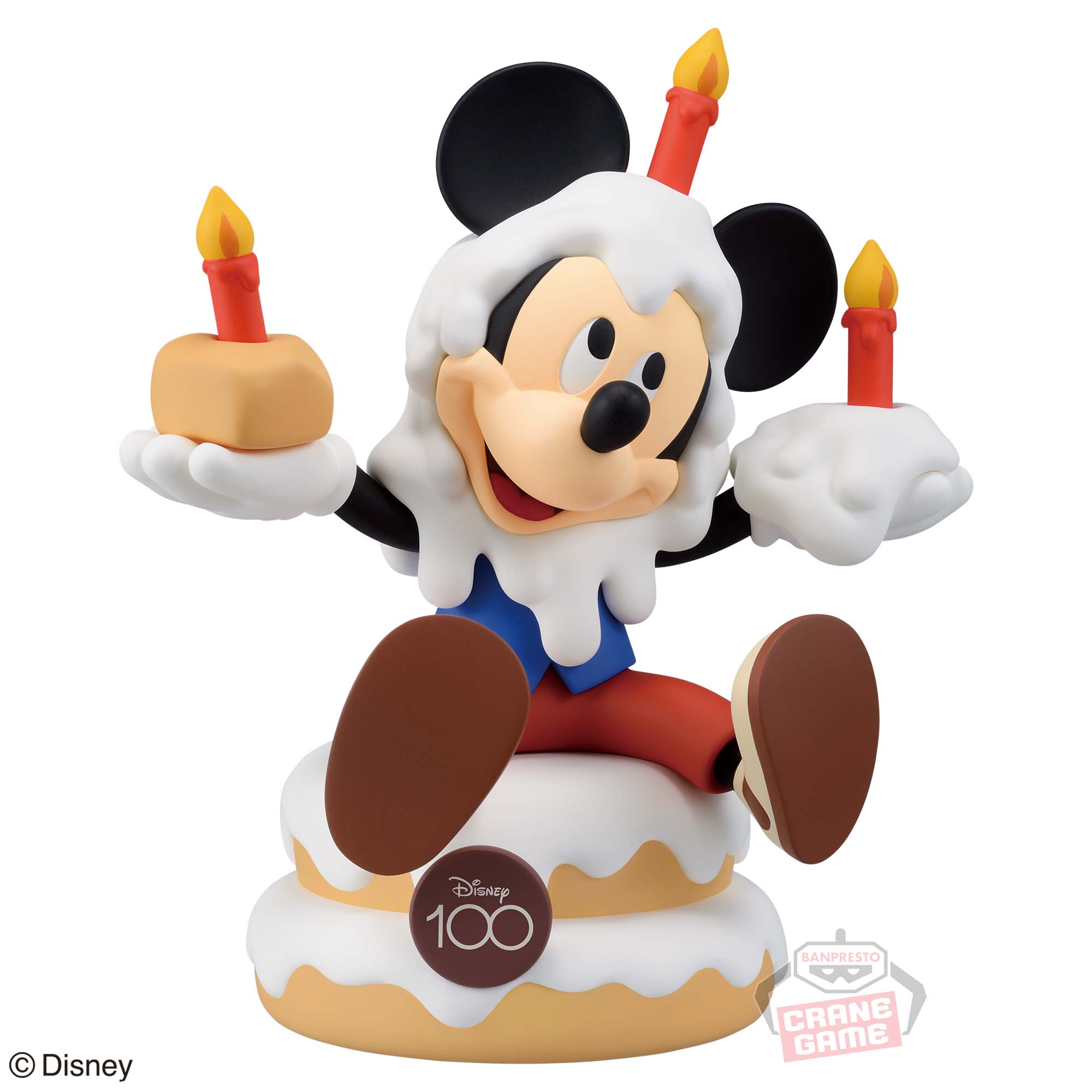 Mickey Mouse 100th ของแท้ JP - Sofvifigure Banpresto [โมเดล Disney]