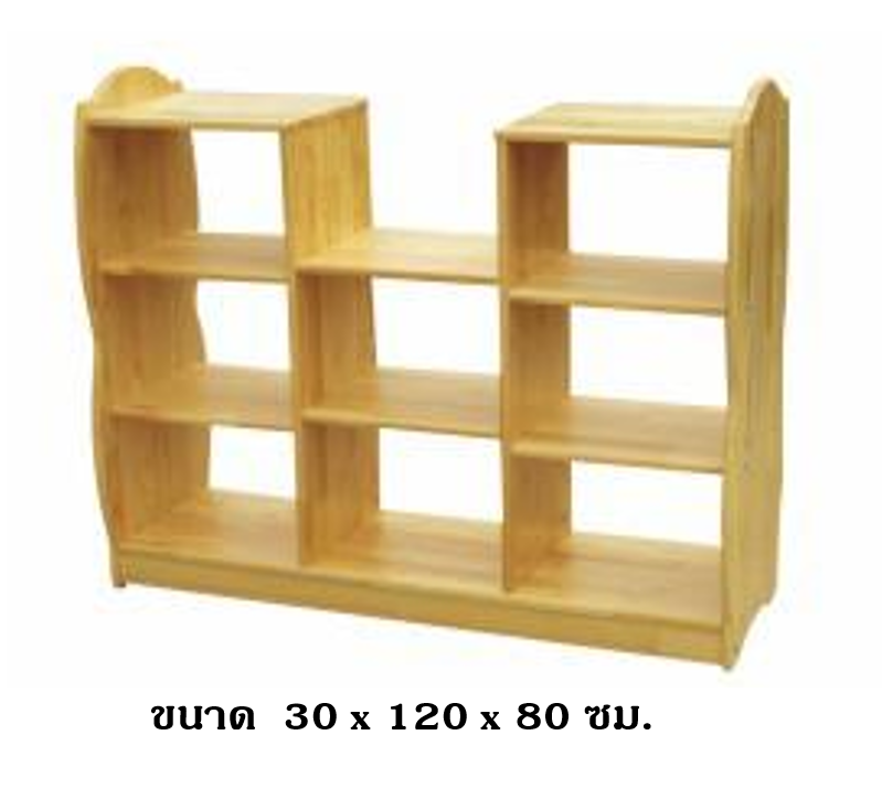 ชั้นวางของชั้นไม้8ช่อง, เฟอร์นิเจอร์เด็ก ,ชั้นวางของไม้,ตู้ไม้, ชั้นวางของเด็ก, โรงเรียนอนุบาล, เนอสเซอรี่, ห้องเด็กเล่น, kidszone สินค้าสั่งนำเข้า ขนาด 30x120x80 ซม.
