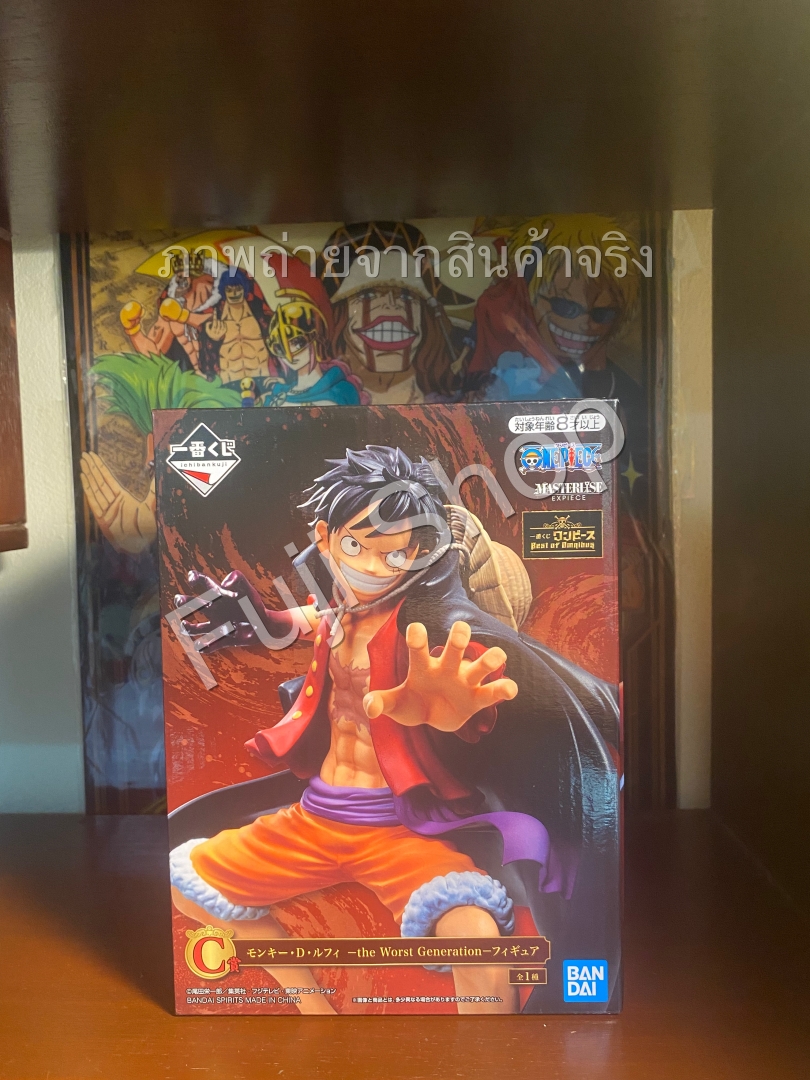 Luffy Wano ของแท้ JP แมวทอง - Ichiban Kuji Banpresto [โมเดลวันพีช]