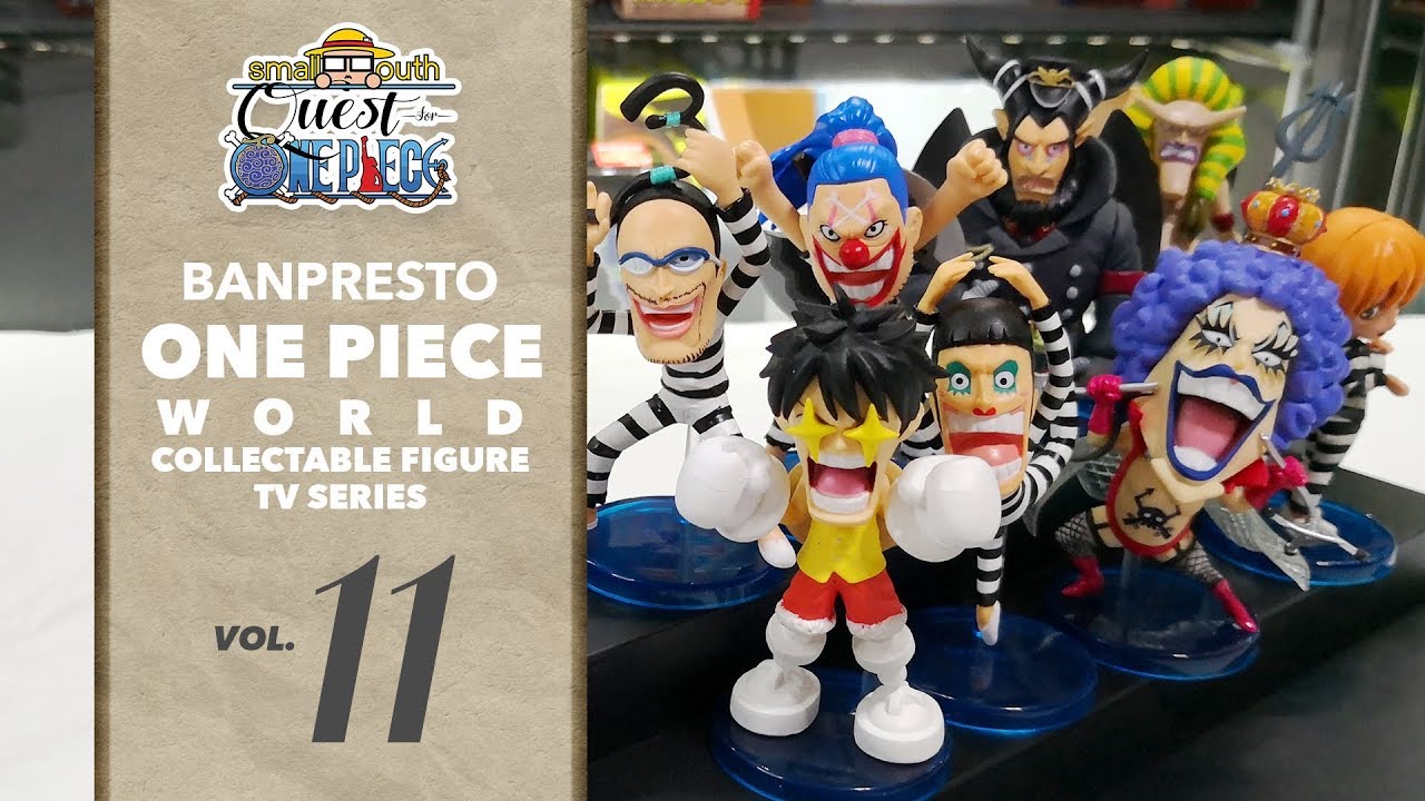 Impel Down Set ของแท้ JP แมวทอง - WCF Banpresto [โมเดลวันพีช] (8 ตัว)