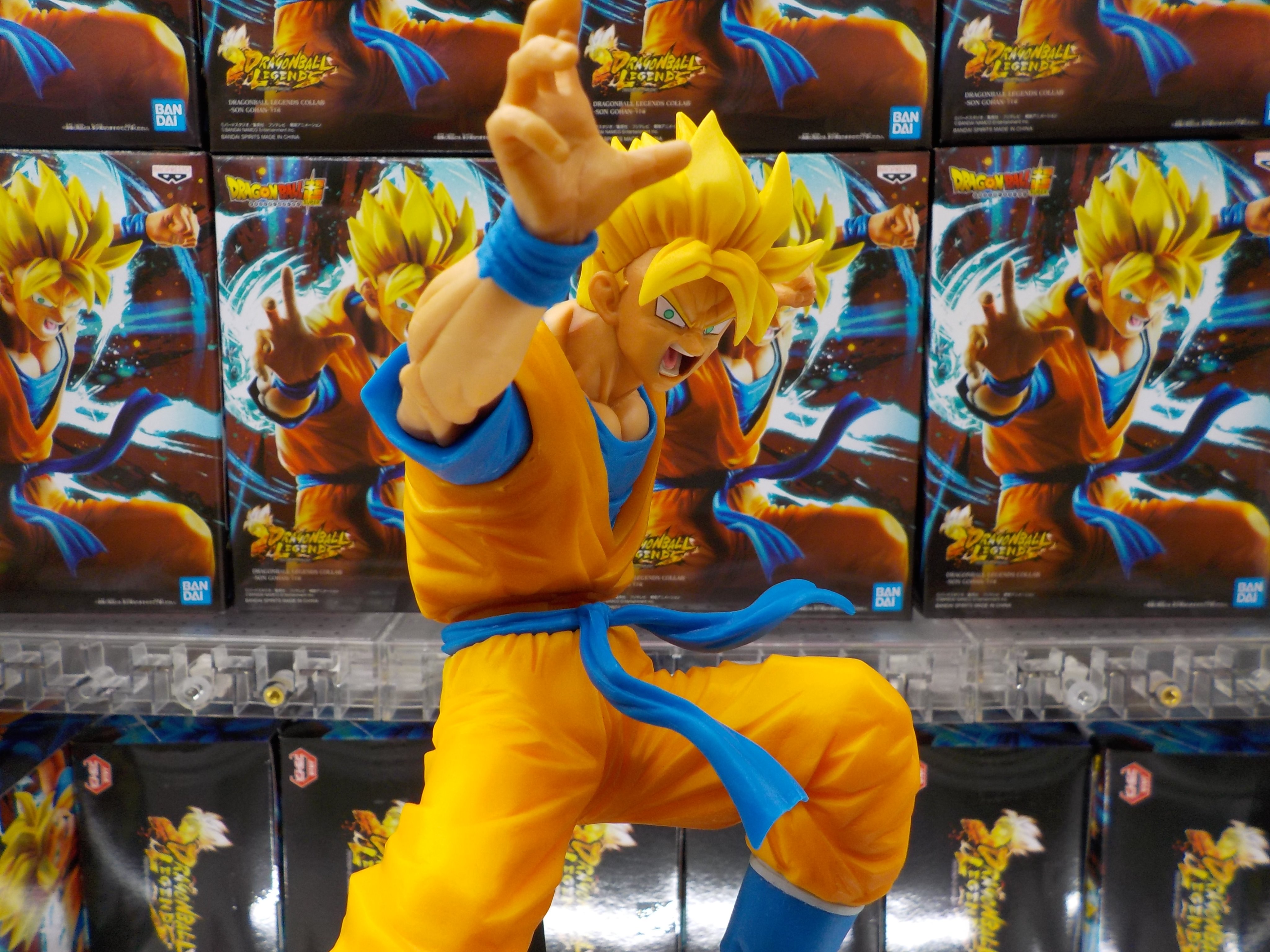 Gohan Super Saiyan ของแท้ JP แมวทอง - Dragonball Legends Collab Banpresto [โมเดลดราก้อนบอล]