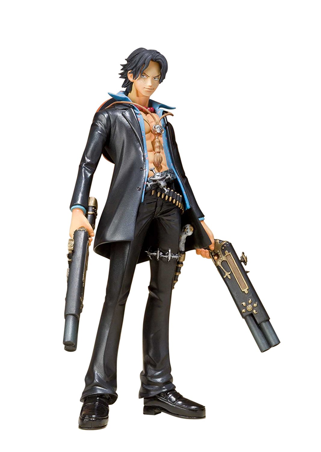 Ace Strong World ของแท้ JP แมวทอง - Figuarts Zero Bandai [โมเดลวันพีช]