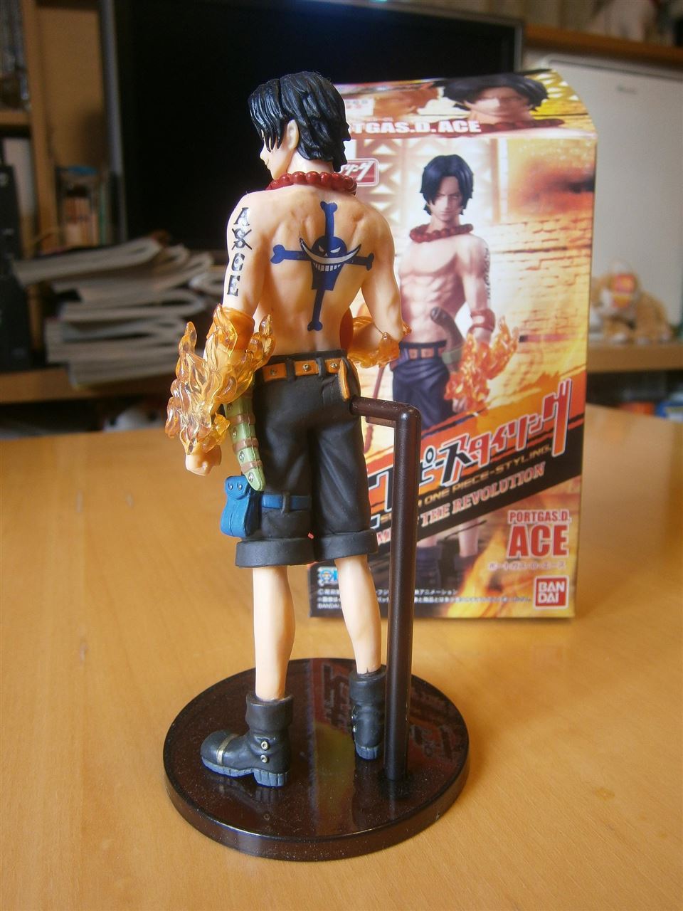 Ace ของแท้ JP แมวทอง - Super Styling Bandai [โมเดลวันพีช]