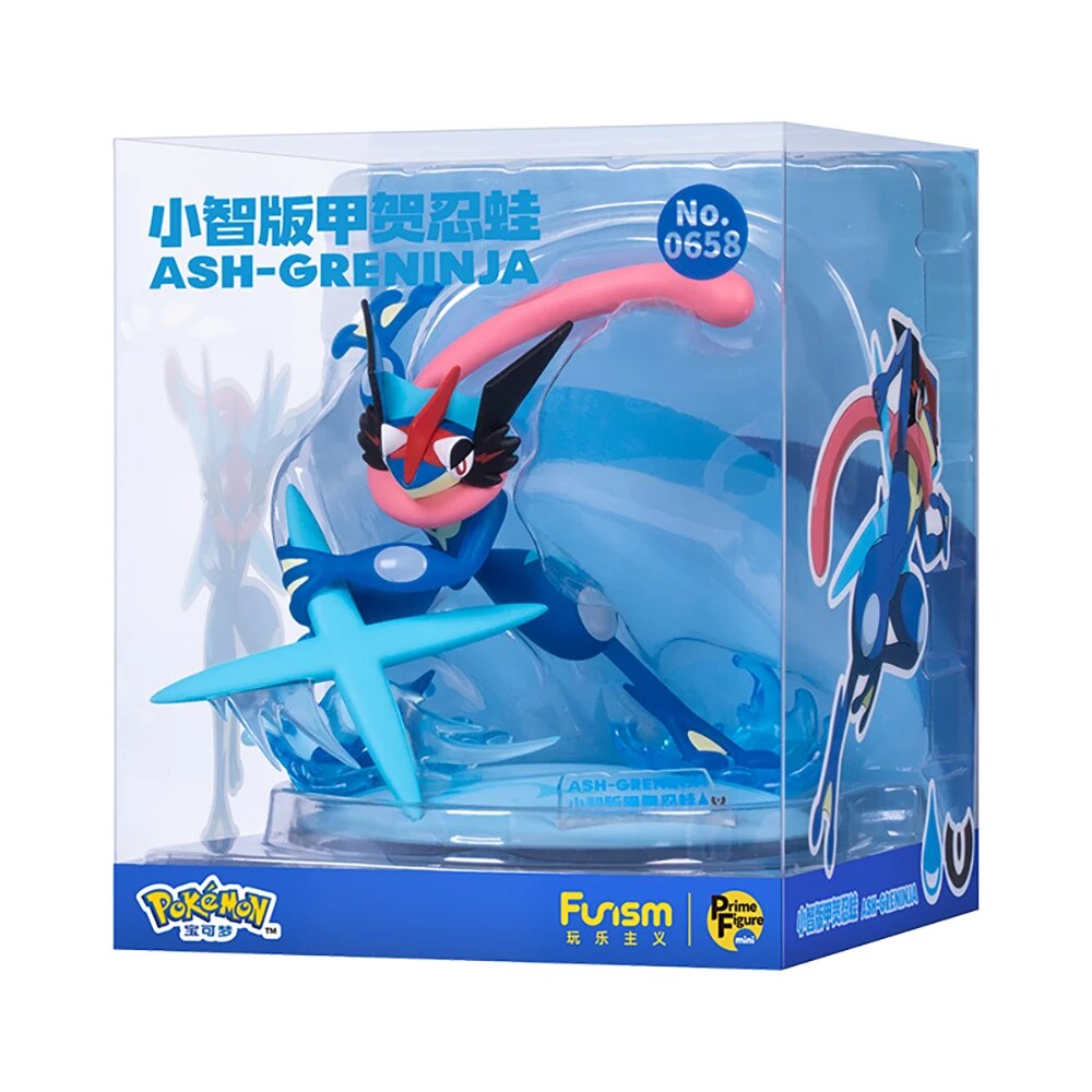 Greninja ของแท้ - Prime Figure Mini Funism [โมเดลโปเกมอน]
