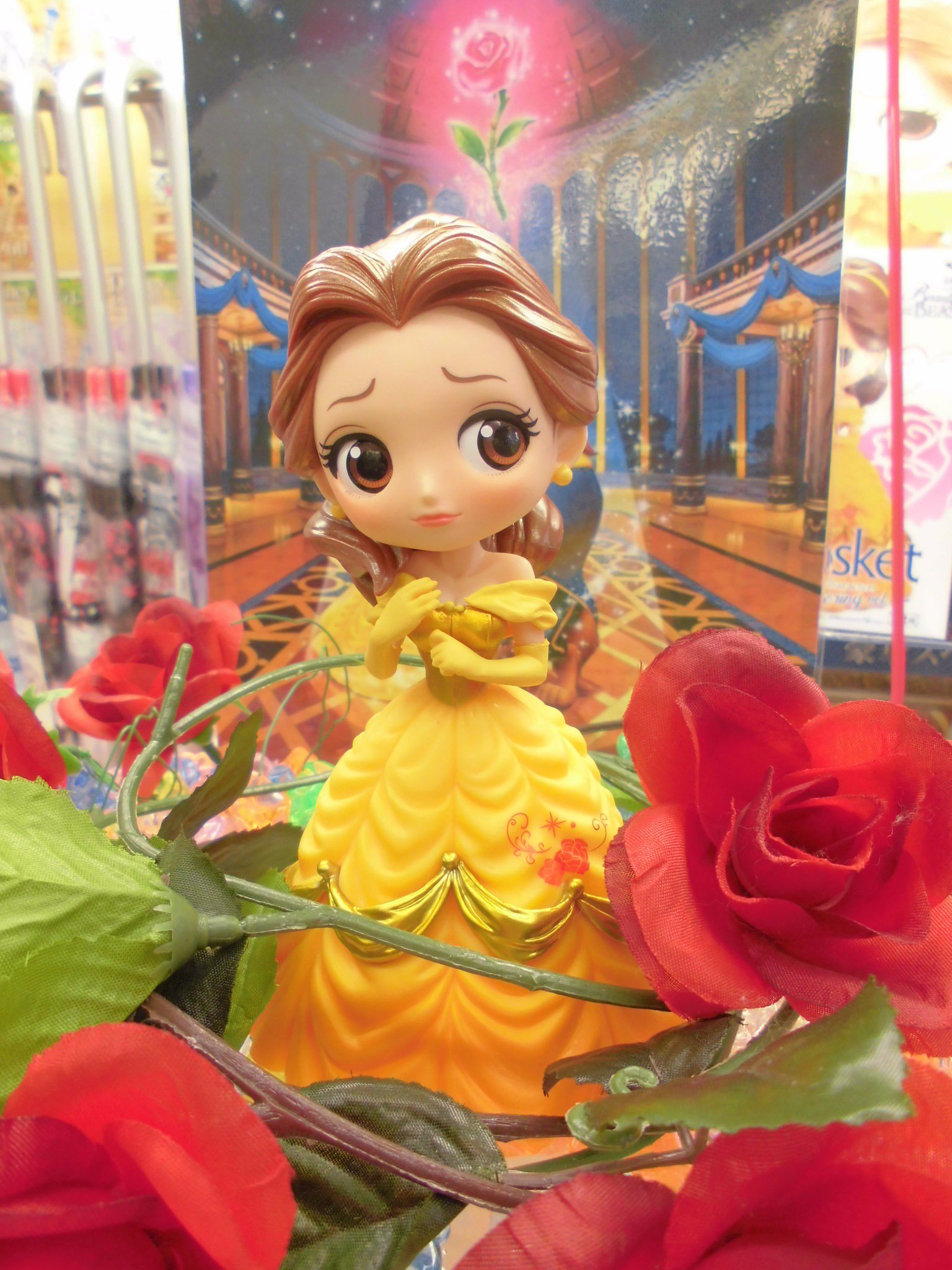 Belle - Special Color ของแท้ JP - Q Posket Banpresto [โมเดล Disney]
