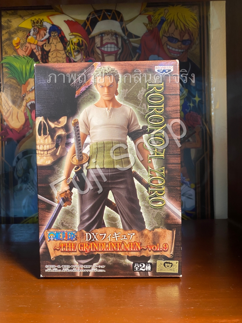 Zoro ของแท้ JP แมวทอง - Grandline Men Banpresto [โมเดลวันพีช]