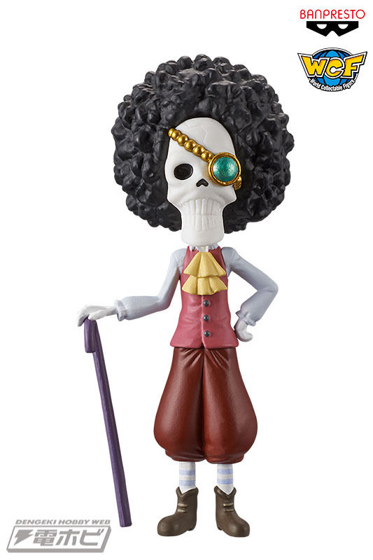 Brook Stampede ของแท้ JP แมวทอง - WCF Banpresto [โมเดลวันพีช]