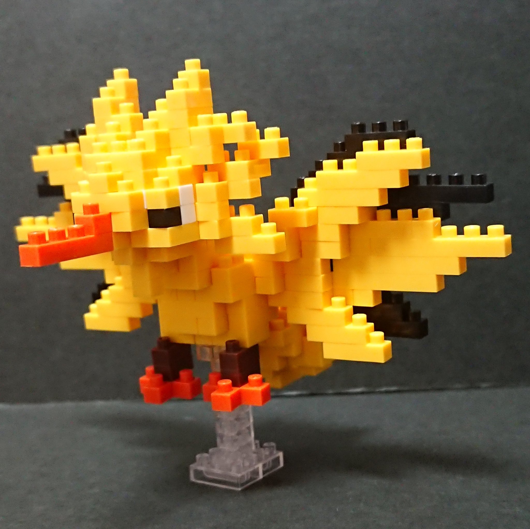 Zapdos (แบบประกอบ) ของแท้ JP - Nanoblock Kawada [เลโก้โปเกมอน]