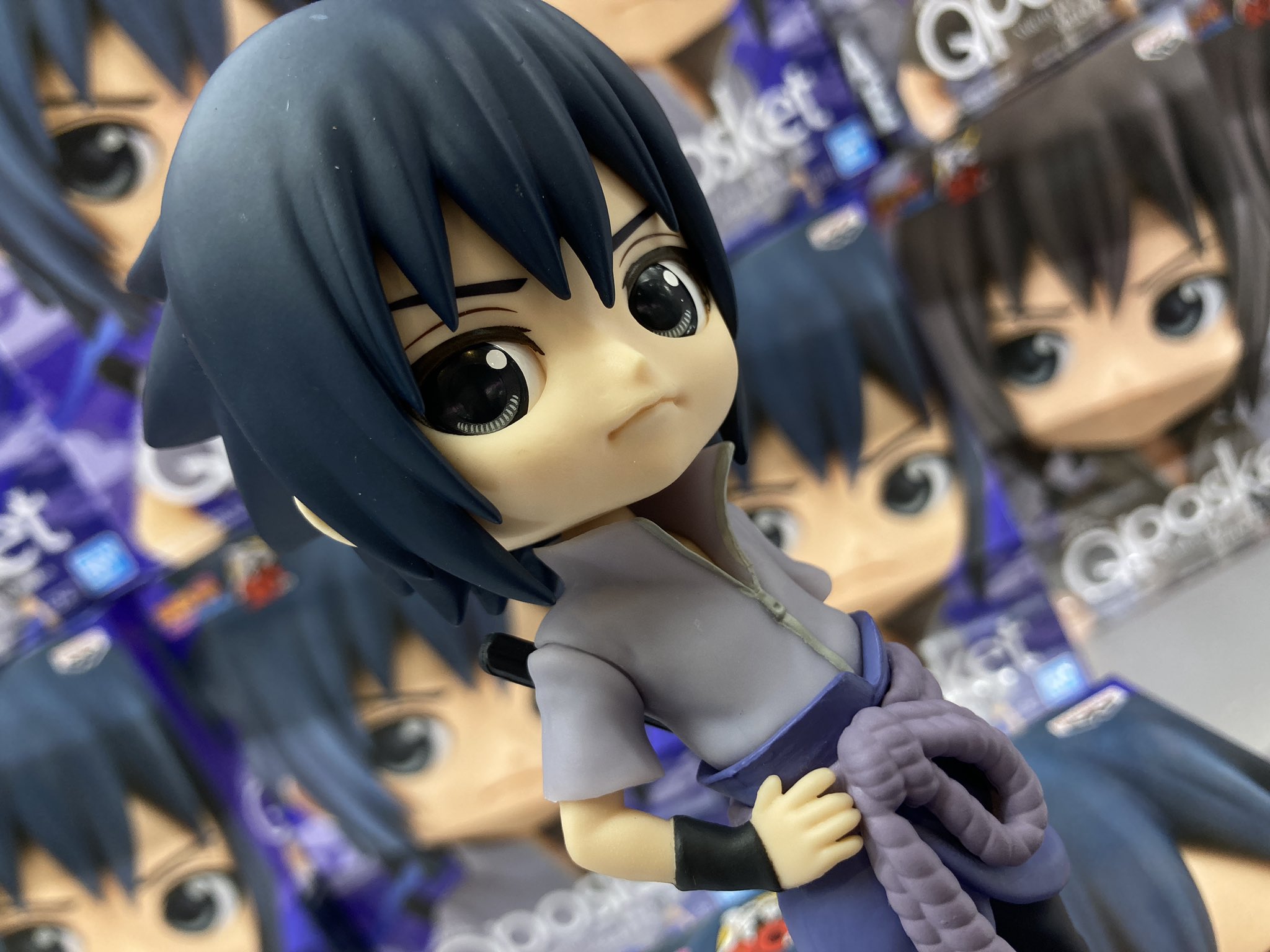 Sasuke ของแท้ JP - Q Posket Banpresto [โมเดลนารูโตะ]