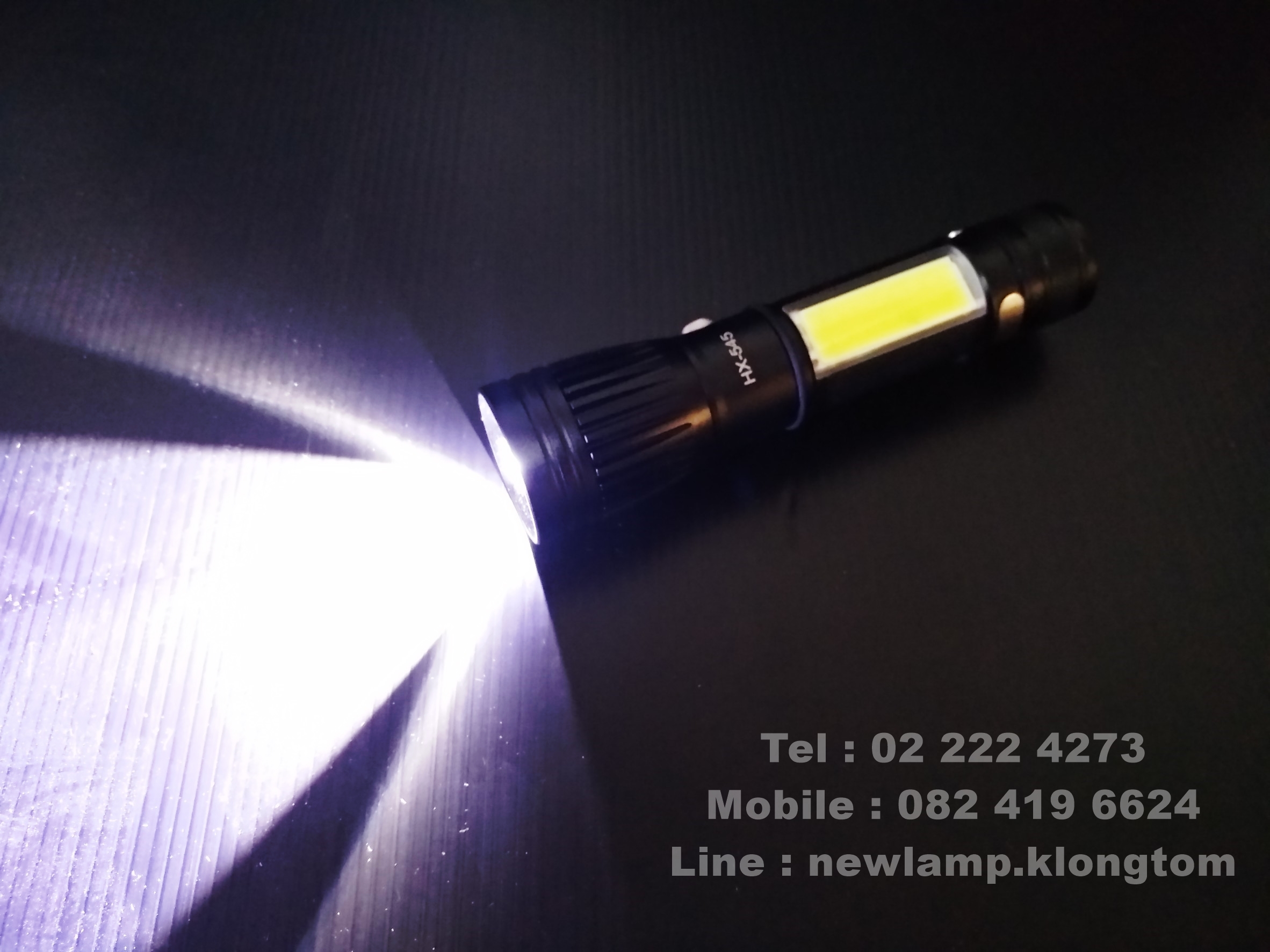 LED strong light flashlight