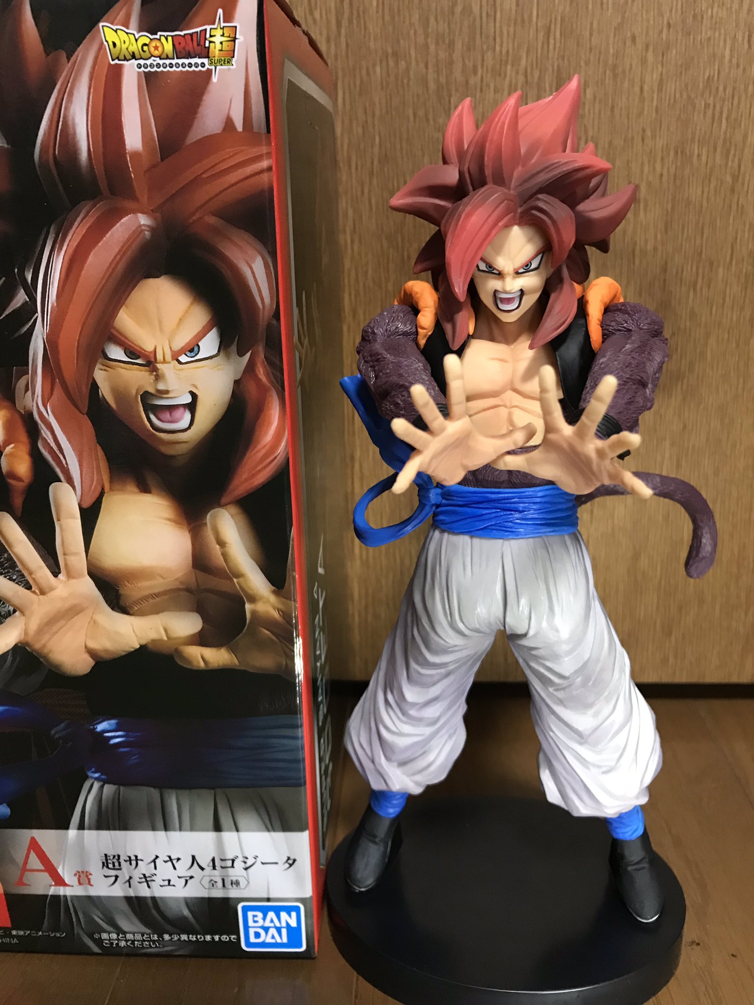 Gogeta Super Saiyan 4 ของแท้ JP แมวทอง - Ichiban Kuji Banpresto [โมเดลดราก้อนบอล]