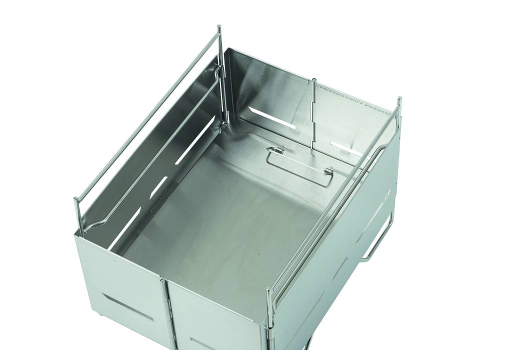 Stainless Steel Folding Grill เตาฟืน