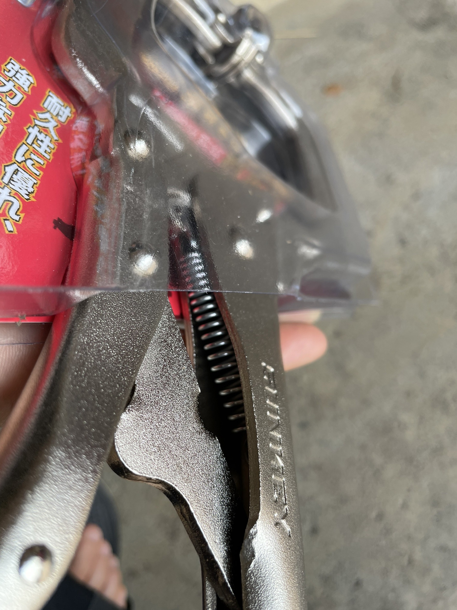 คีมล็อคก้ามปู SUNKEY 11นิ้ว 311SP ปากเป็น