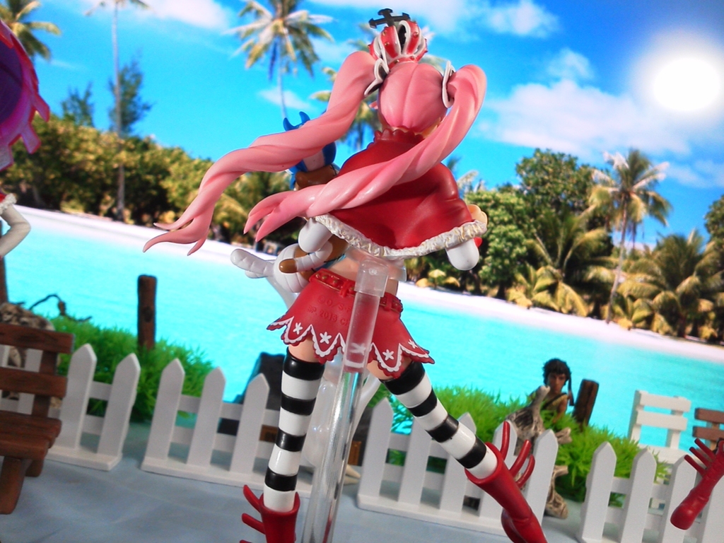 Perona ของแท้ JP แมวทอง - Scultures Banpresto [โมเดลวันพีช]