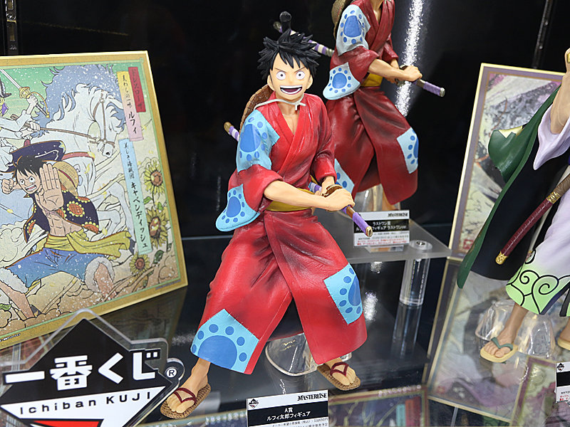 Luffy Wano ของแท้ JP แมวทอง - Ichiban Kuji Banpresto [โมเดลวันพีช]