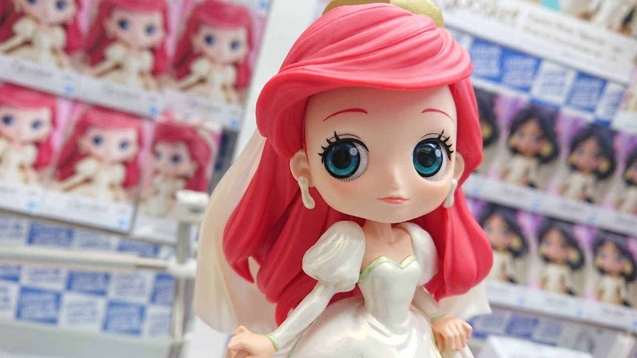 Ariel Dreamy Style - Special Color ของแท้ JP - Q Posket Banpresto [โมเดล Disney]