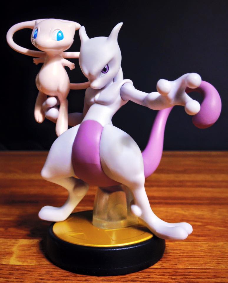 Mewtwo ของแท้ JP - Amiibo Nintendo [โมเดลโปเกมอน]