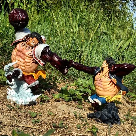 Luffy Gear 4 Ver.Kong Gun ของแท้ JP แมวทอง - Ichiban Kuji Banpresto [โมเดลวันพีช]