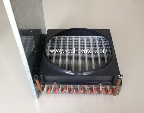 รังผึ้ง คอยล์ร้อน ตู้แช่ อลูมิเนียม แบบ 2 แถว