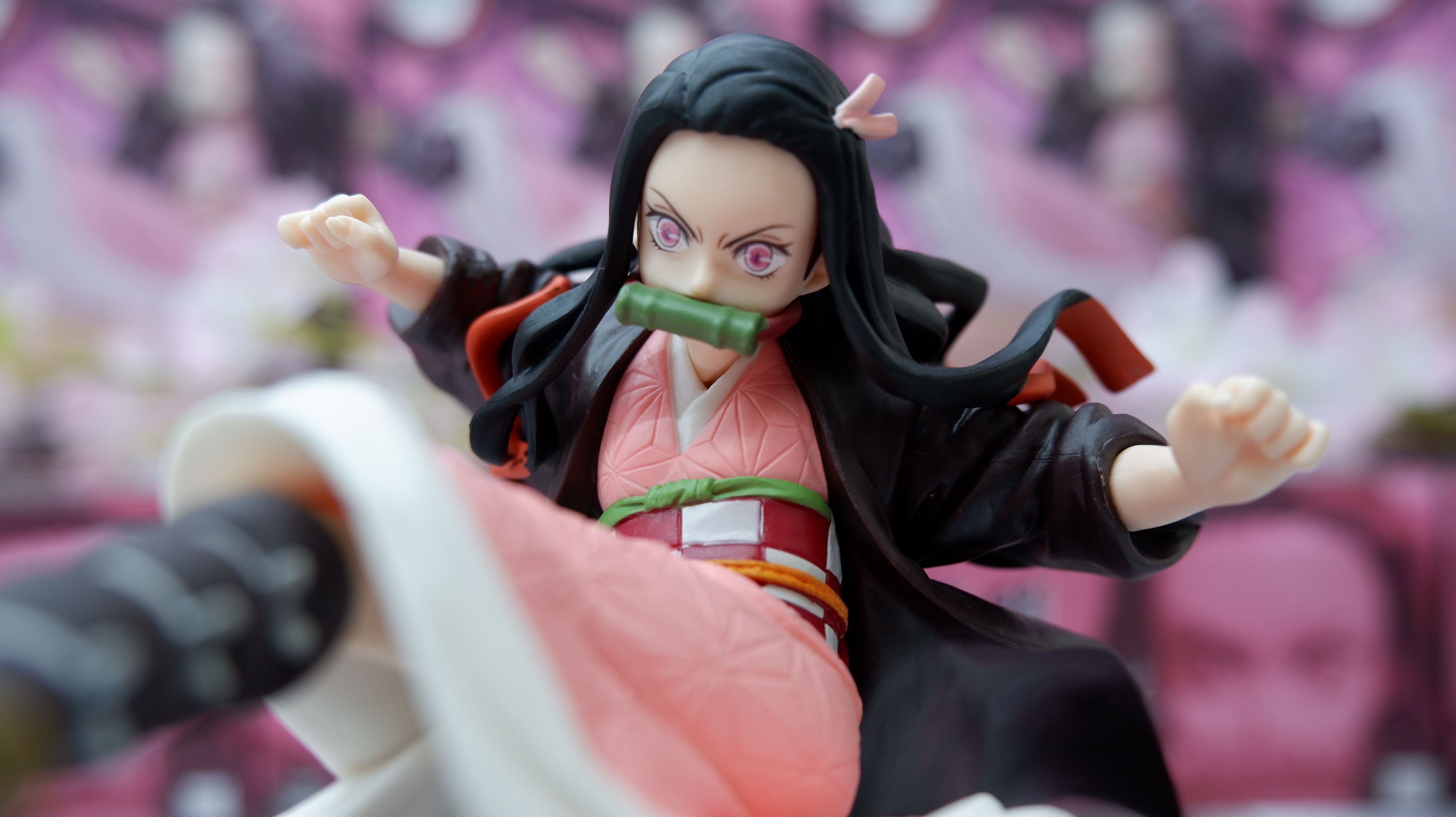 Nezuko ของแท้ JP - Vibration Stars Banpresto [โมเดล Demon Slayer]