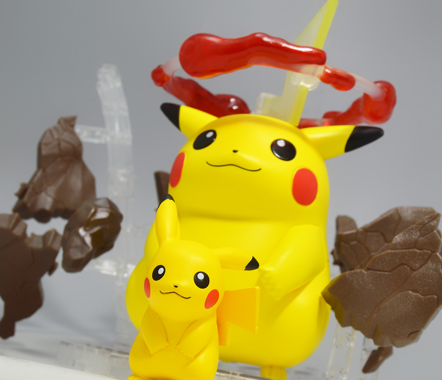 Pikachu Gigantamax ของแท้ JP - Monster Collection Takara Tomy [โมเดลโปเกมอน]