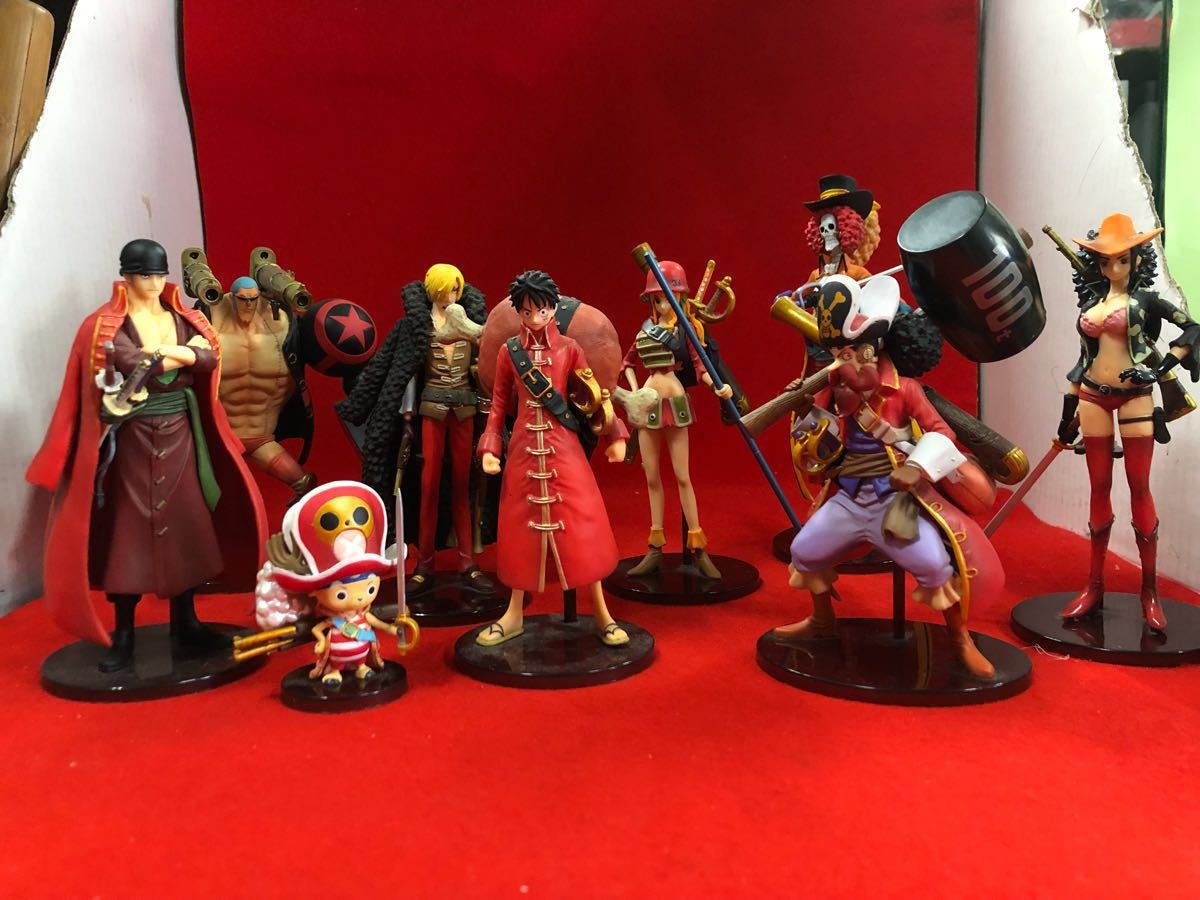 Straw Hat Pirates Film Z Special Set ของแท้ JP แมวทอง - Super Styling Bandai [โมเดลวันพีช] (9 ตัว)