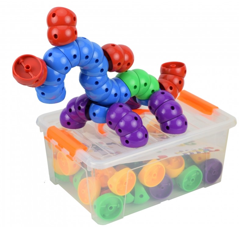 ตัวต่อยืดหยุ่นสีสดใส ตัวต่อ , ส่งเสริมการเรียนรู้ ,ของเล่นเสริมพัฒนาการ,ของเล่น , สื่อการสอน ,เสริมจินตนาการ