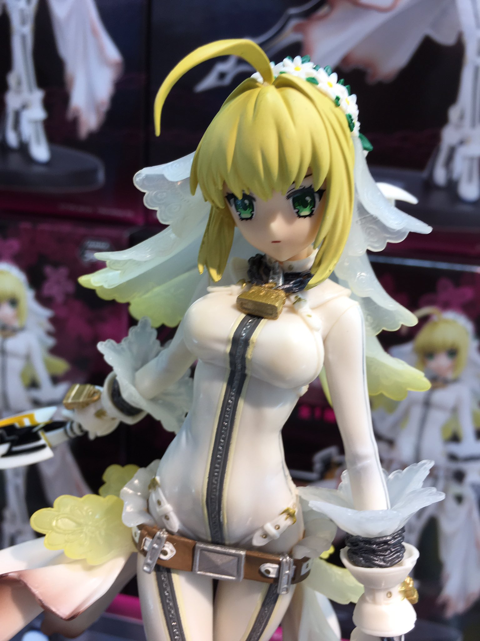 Saber ของแท้ JP - FATE/EXTRA CCC Sega [โมเดล Fate Stay Night]