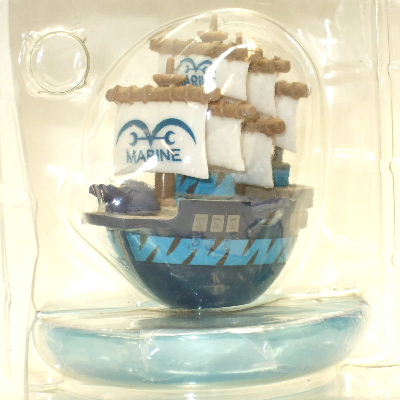 Marine Ship ของแท้ JP แมวทอง - Yura Cole Megahouse [โมเดลเรือวันพีช]