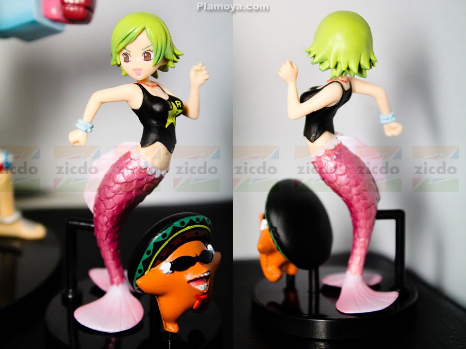 Caymy & Pappug Extra Version ของแท้ JP แมวทอง - Half Age Characters Bandai [โมเดลวันพีช]