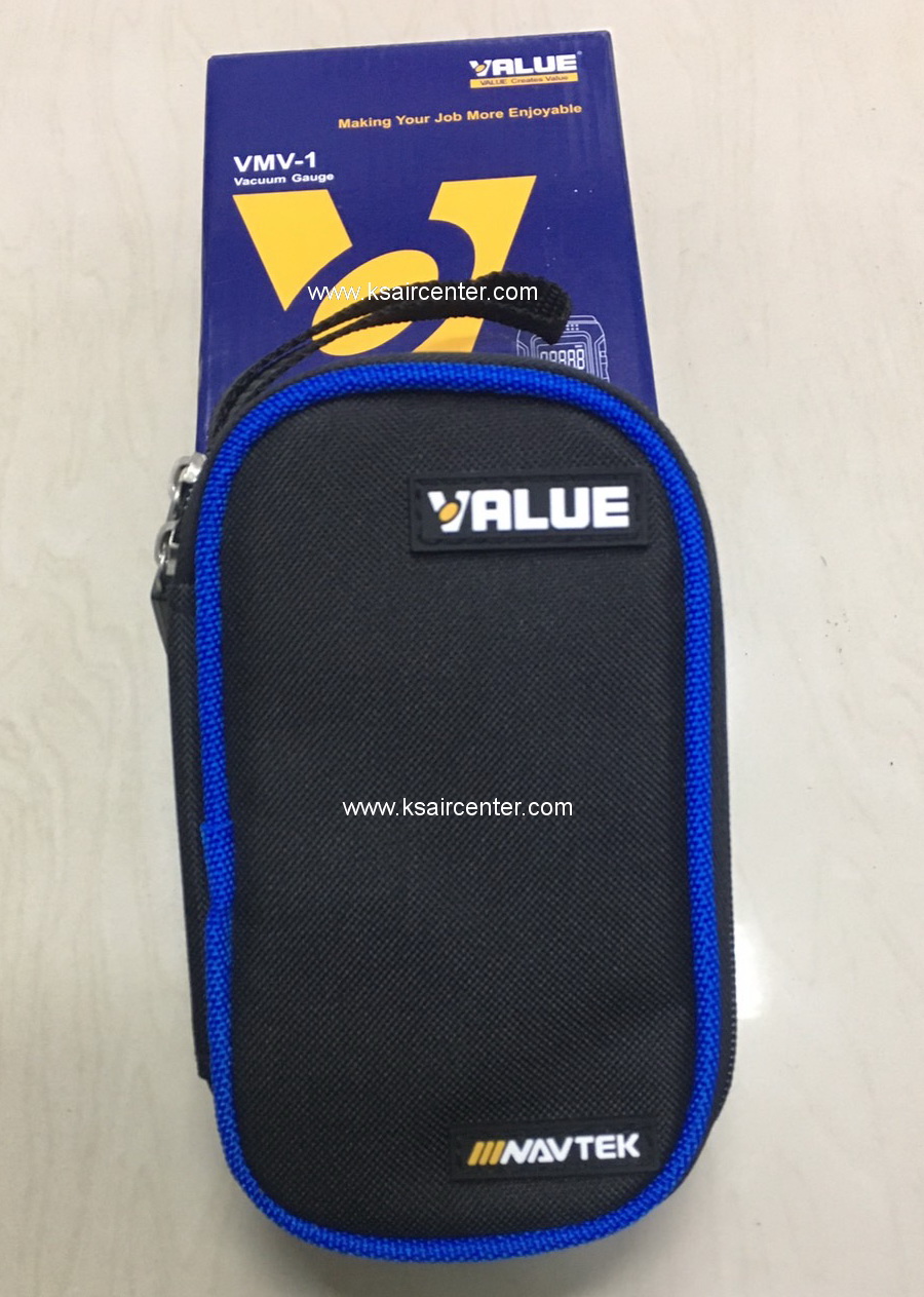 ไมครอนเกจ แวคคั่มเกจ (VACUUM GAUGE) VALUE (รุ่น VMV-1) (รหัสสินค้า 001215)