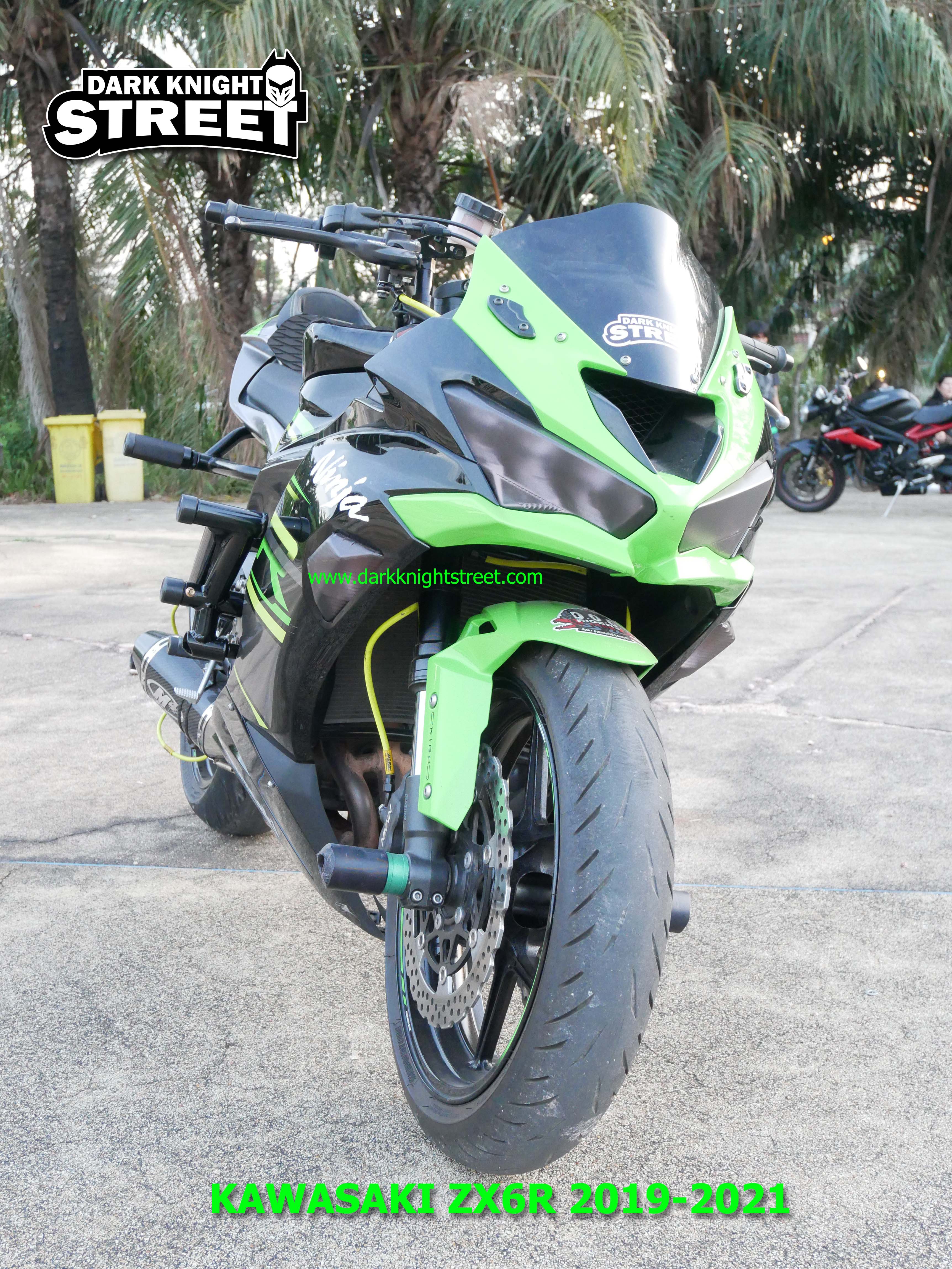 ZX6R crash cage