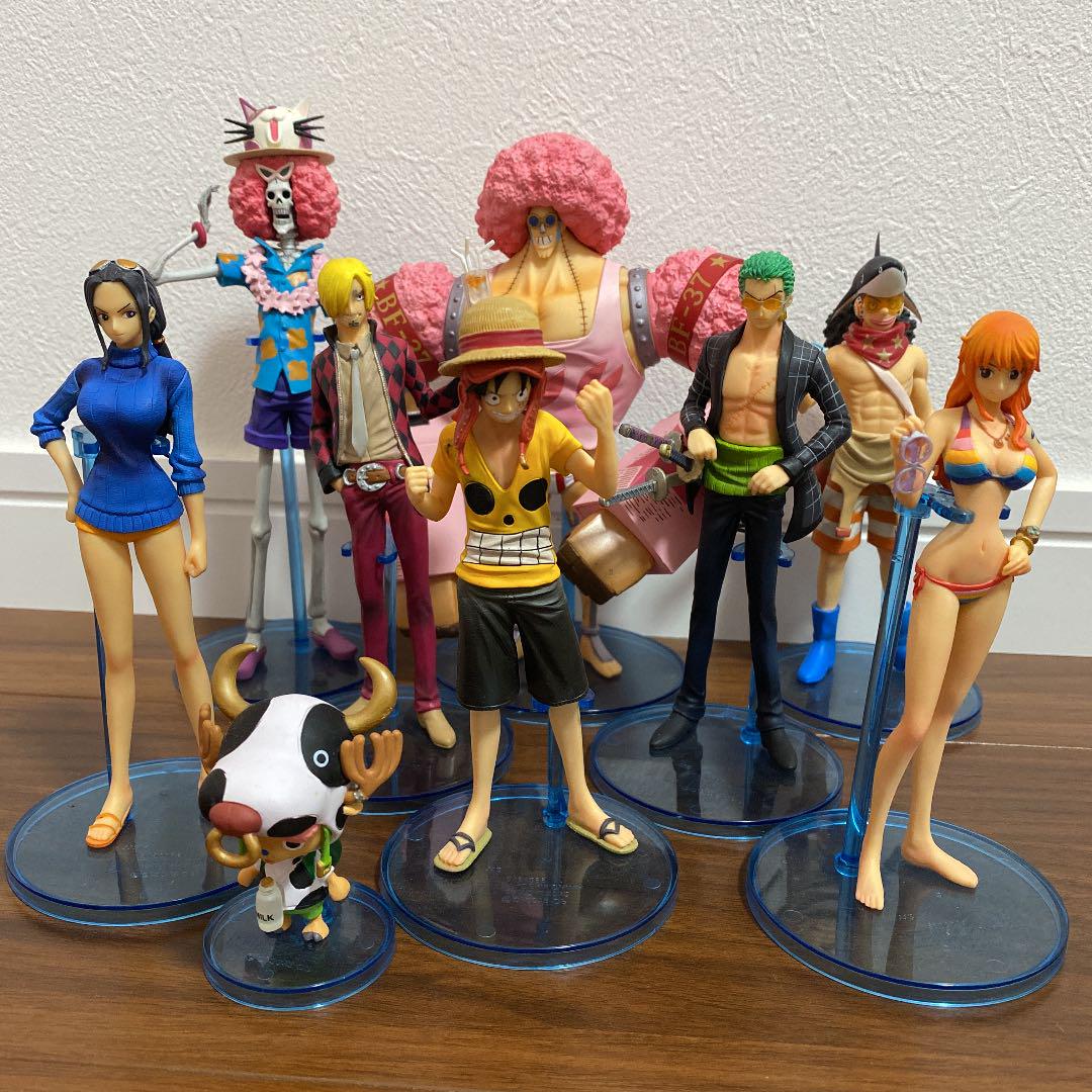 Straw Hat Pirates Film Z Set ของแท้ JP แมวทอง - Super Styling Bandai [โมเดลวันพีช] (9 ตัว)