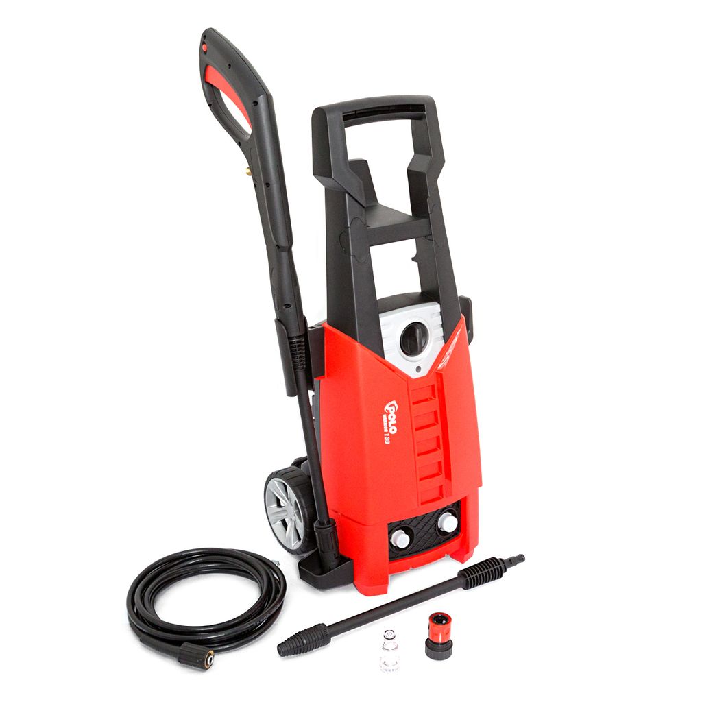 130 บาร์ เครื่องฉีดน้ำแรงดันสูง "POLO" #WARRIOR130 1600W. 220V. High pressure cleaner