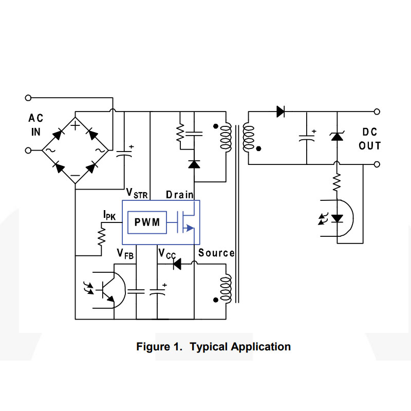 FSL126MR DIP-8 FSL126 Green Mode Fairchild Power Switch (FPS™)