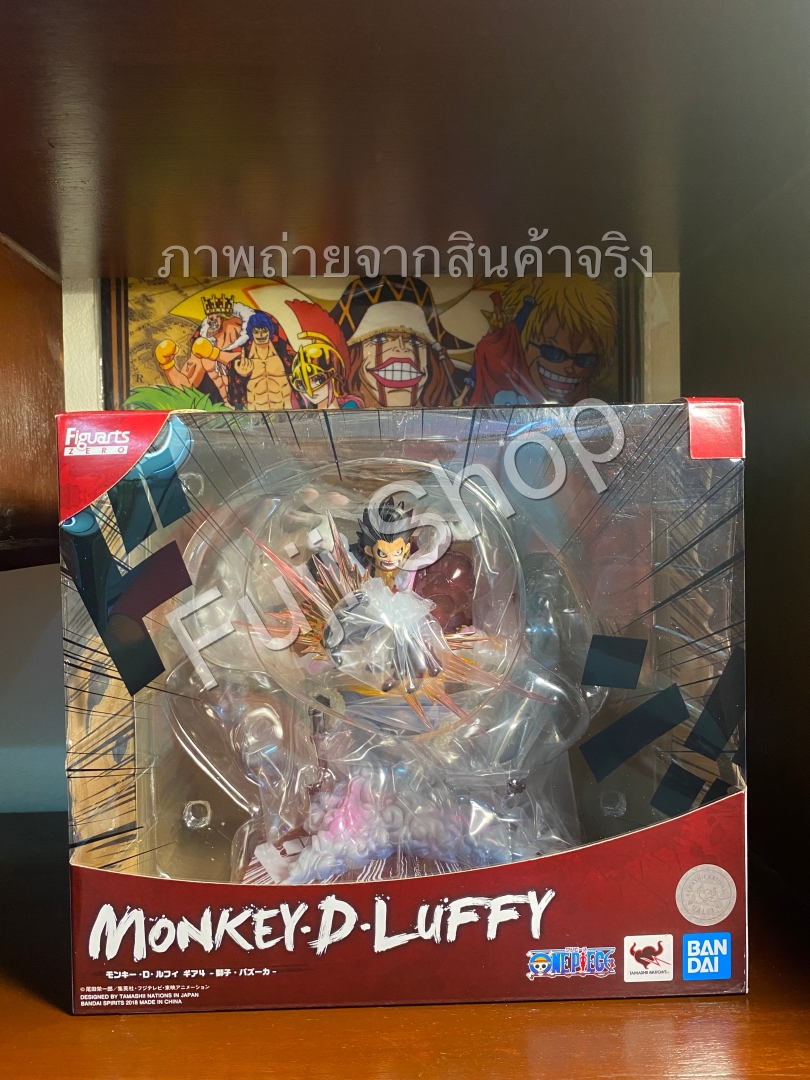 Luffy Gear 4 ของแท้ JP แมวทอง - Figuarts Zero Bandai [โมเดลวันพีช]