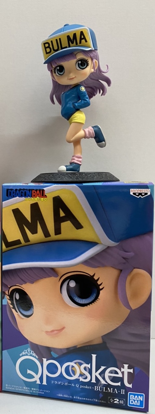 Bulma Special Color ของแท้ JP แมวทอง - Q Posket Banpresto [โมเดลดราก้อนบอล]