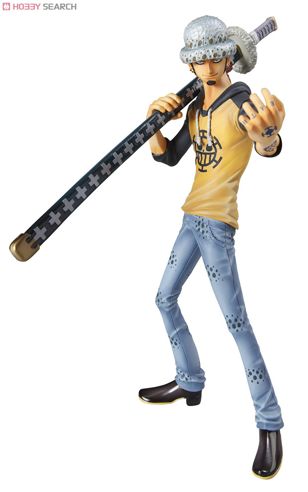 Law ของแท้ JP แมวทอง - POP Deluxe Megahouse [โมเดลวันพีช]