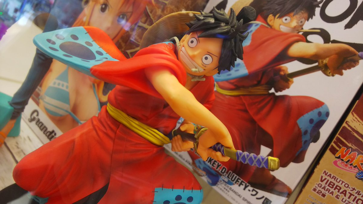 Luffy Wano ของแท้ JP แมวทอง - King of Artist Banpresto [โมเดลวันพีช]