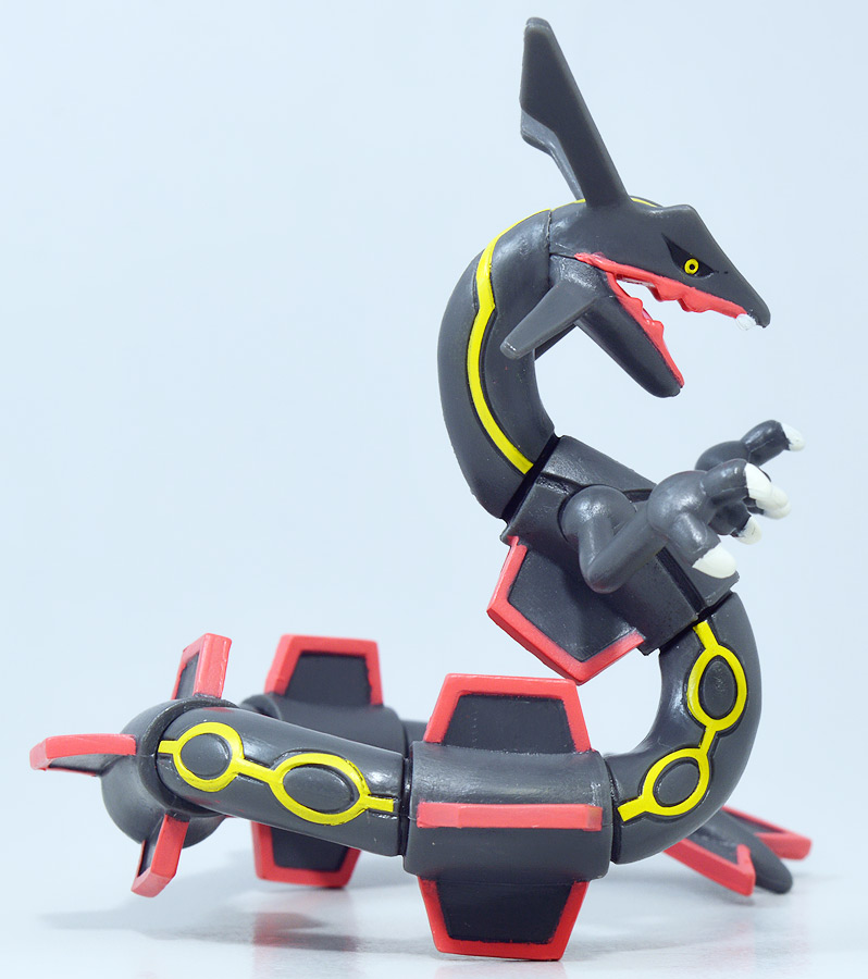 Black Rayquaza ของแท้ JP - Monster Collection Takara Tomy [โมเดลโปเกมอน]