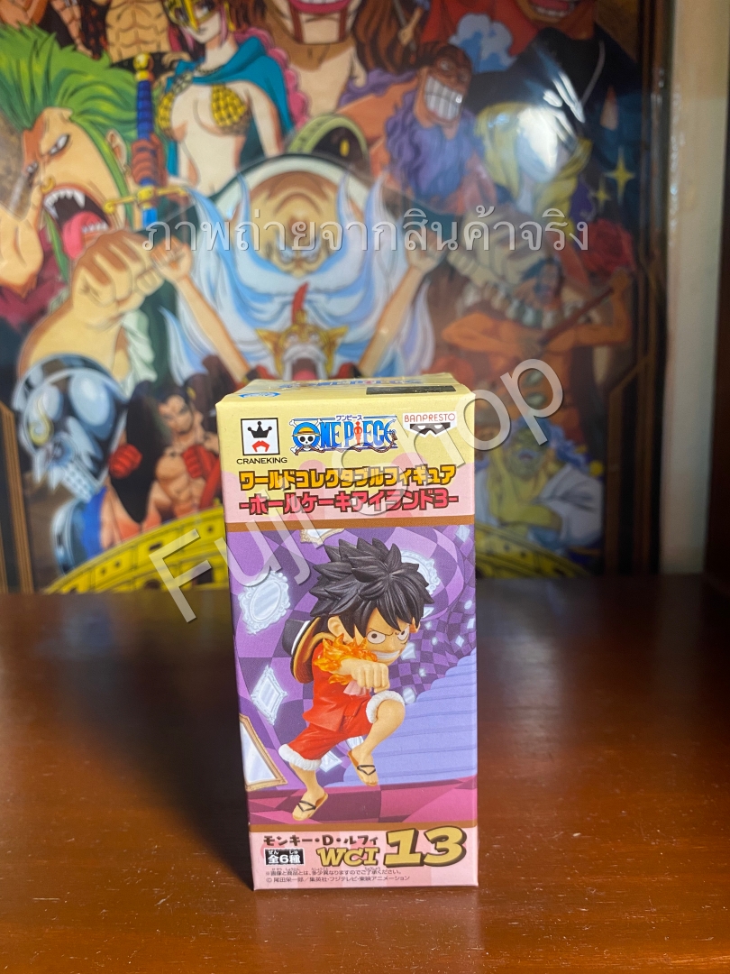 Luffy ของแท้ JP แมวทอง - WCF Banpresto [โมเดลวันพีช]