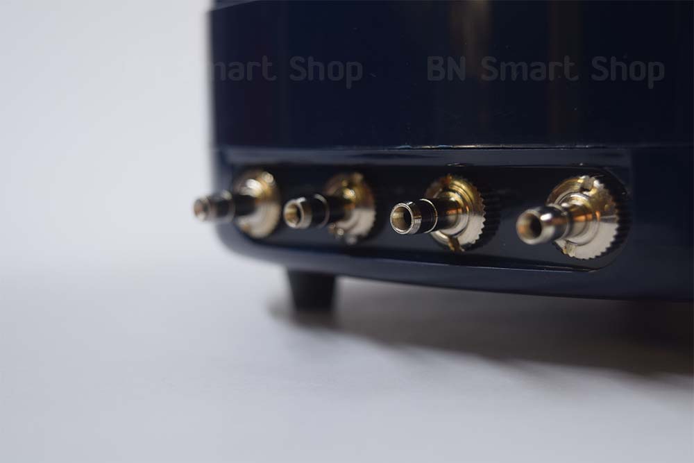 ปั้มลม ปั้มออกซิเจน 4 ทาง SOBO SB-988 แถมท่อพักลมเข้า2ออก6 2อัน สายยางและหัวทราย พร้อมใช้งาน