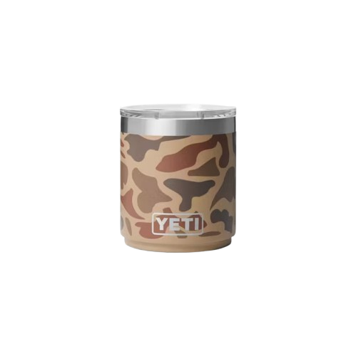Rambler 10Oz Lowball 2.0 With Magslider Lid Wetlands Camo