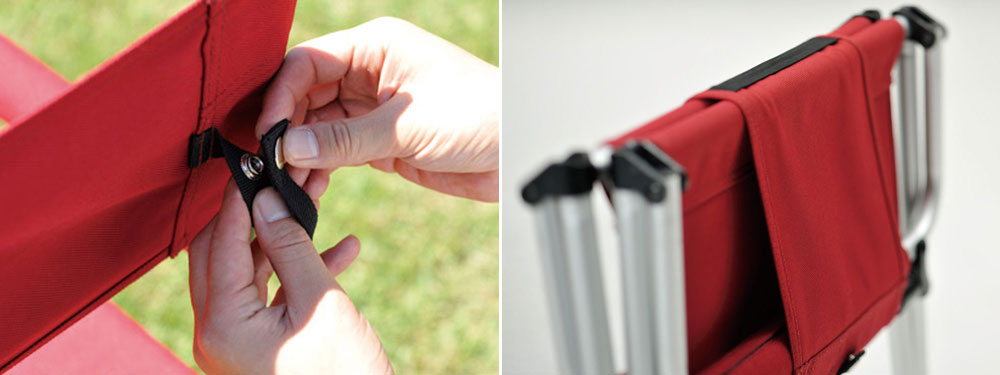 SnowPeak FD Chair Wide Red LV-077RD