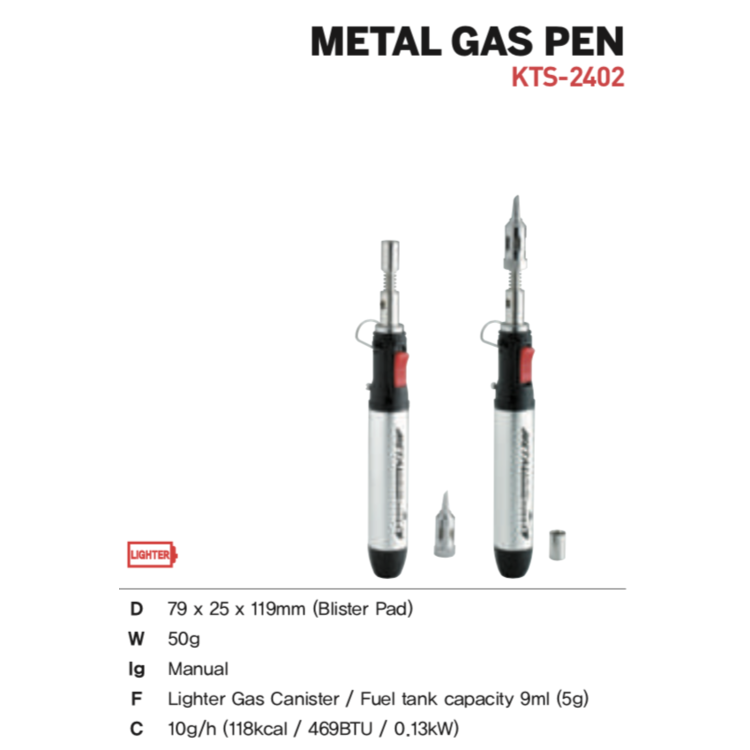 Metal Gas Pen